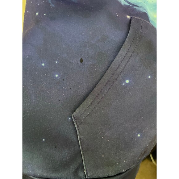 Men’s Size Small Hoodie‎ with Galaxy Print - Picture 3 of 3